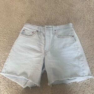 Levi 501 denim shorts